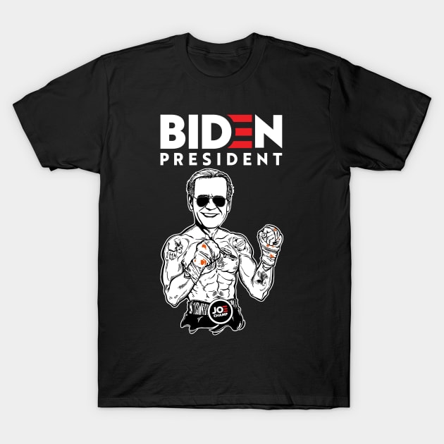 President Joe Biden // The Champ T-Shirt by darklordpug